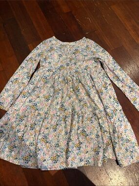 Tea Collection Pink Multi Floral Long-Sleeve Dress